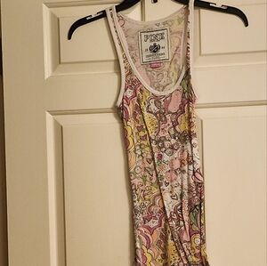 VS Pink top colorful XS